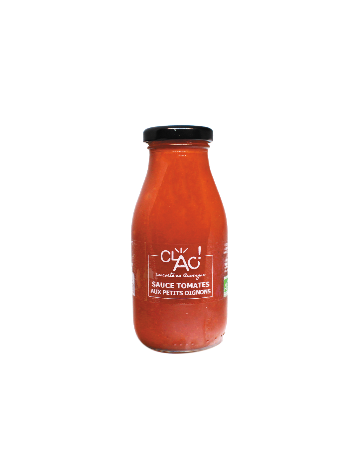 Sauce de tomate aux petits oignons bio - CLAC Conserverie