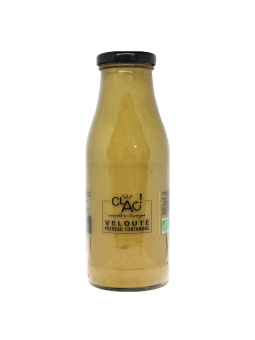 Velouté poireau coriandre bio - CLAC Conserverie