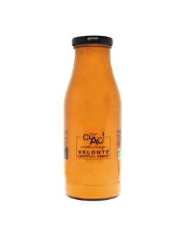 Velouté carotte à l'orange bio - CLAC Conserverie