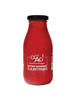 Ketchup auvergnat à la betterave - CLAC Conserverie