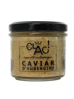 Caviar d'aubergine à la Libanaise bio - CLAC Conserverie