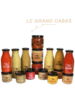 Panier gourmand bio local et artisanal - Grand cabas