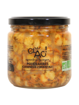 Pois carrés à l'oriental