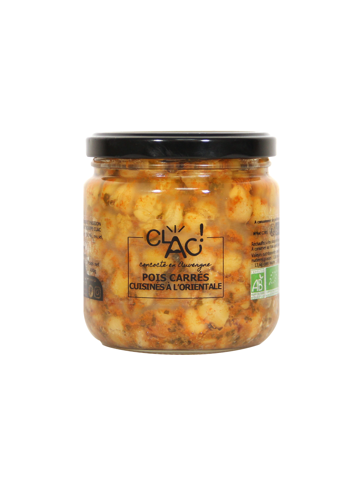 Pois carrés à l'oriental