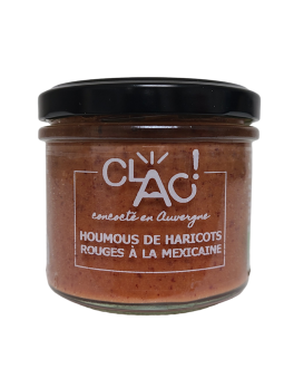Houmous de haricots rouges à la mexicaine bio - CLAC Conserverie