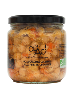 Pois chiches cuisinés aux petits légumes