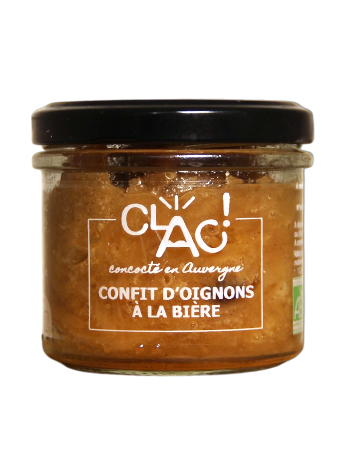 Confit d'oignons à la bière - CLAC Conserverie