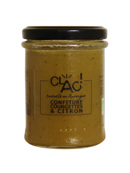 Confiture courgettes & citron