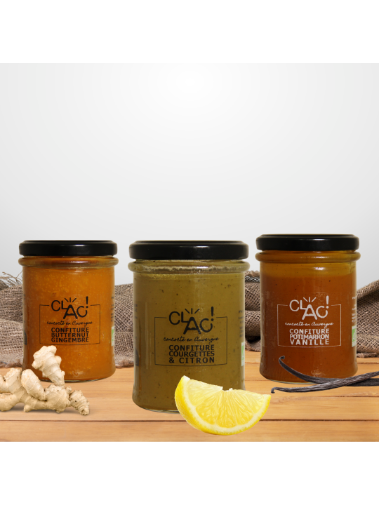 Confiture potimarron & vanille