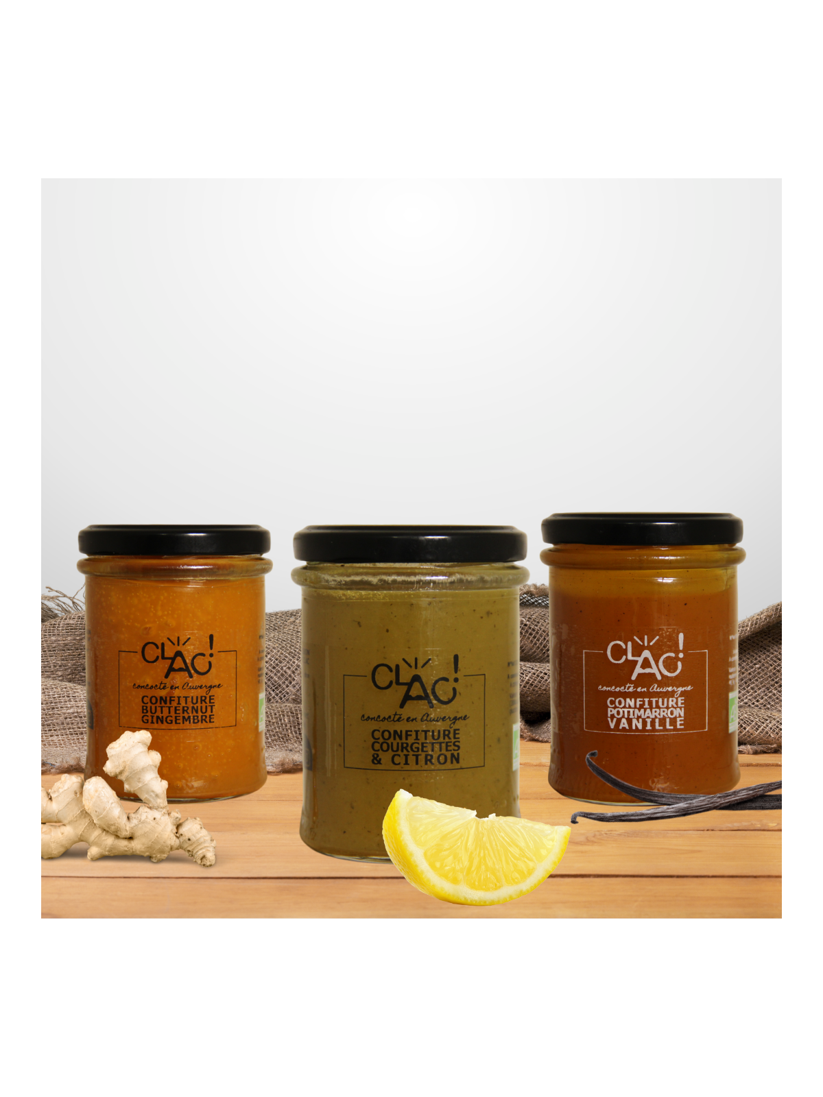 Confiture potimarron & vanille