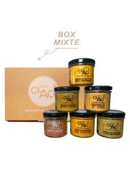 Le coffret mixte bio - CLAC Conserverie