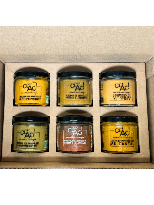 Le coffret mixte bio - CLAC Conserverie
