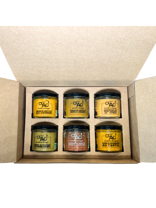 Le coffret mixte bio - CLAC Conserverie