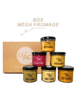 Le coffret 100% fromagé bio - CLAC Conserverie