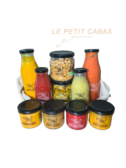 Panier gourmand bio local et artisanal - Petit cabas
