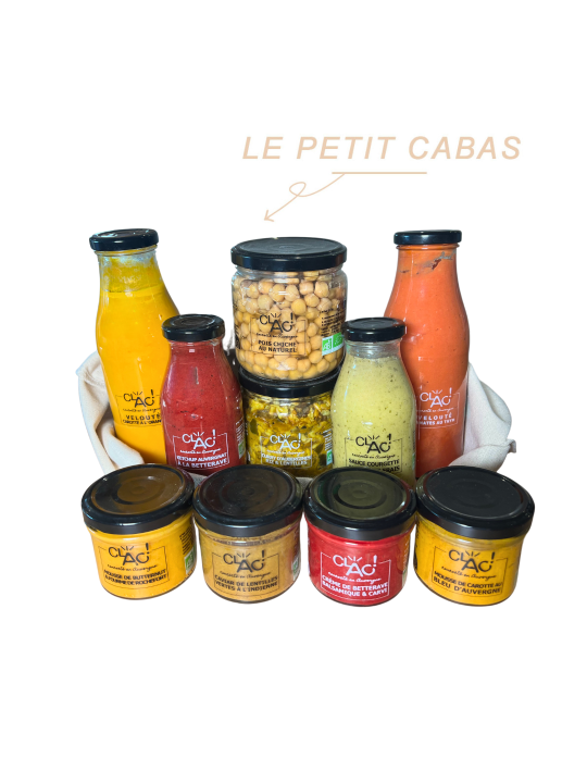 Panier gourmand bio local et artisanal - Petit cabas