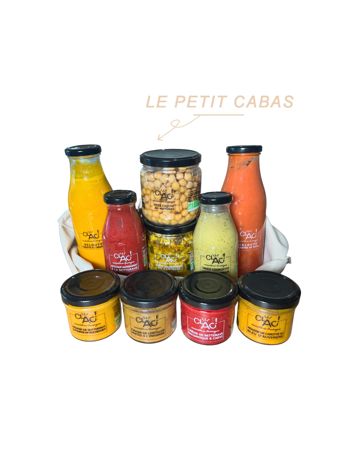 Panier gourmand bio local et artisanal - Petit cabas