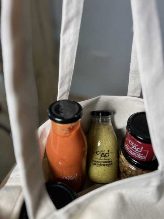 Panier gourmand bio local et artisanal - Petit cabas