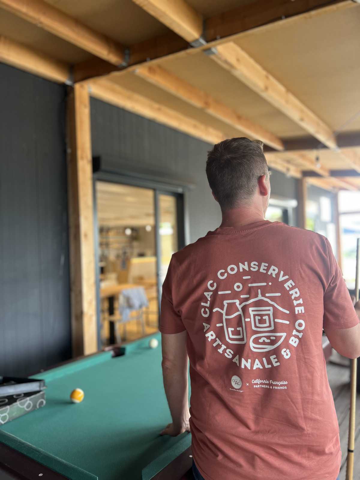 T-shirt "CLAC x Californie Française" – Édition Spéciale