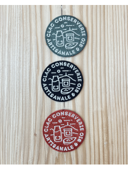 Patch brodé "CLAC x Californie Française"