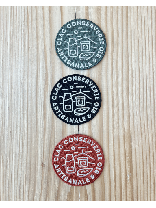Patch brodé "CLAC x Californie Française"
