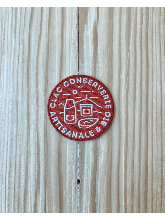 Patch brodé "CLAC x Californie Française"