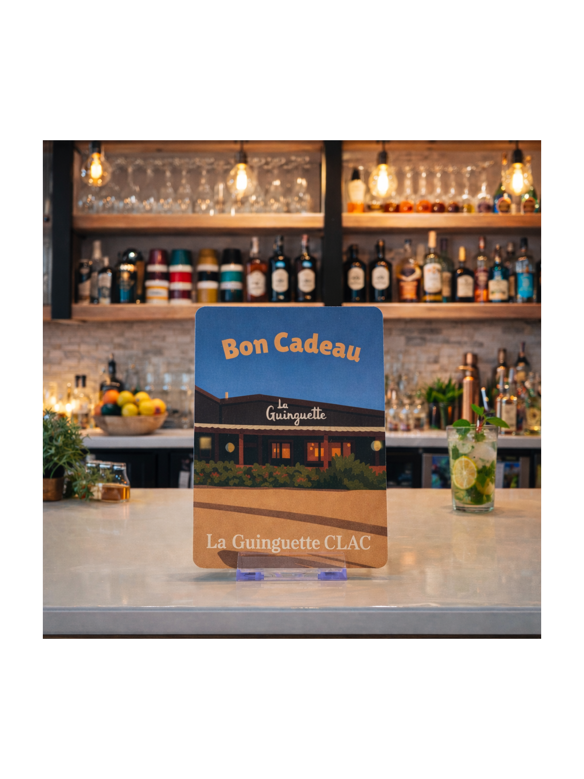 Bon Cadeau - Repas à la Guinguette CLAC