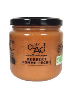 Dessert pomme vanille bio - CLAC conserverie