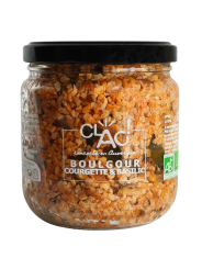 Boulgour courgettes & basilic bio - Clac conserverie