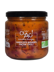 Haricots rouges façon chili bio - CLAC Conserverie