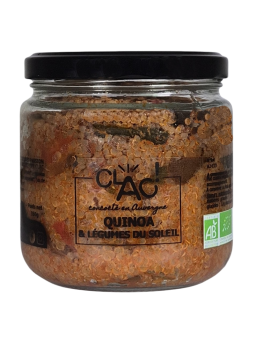 Quinoa et légumes du soleil BIO - Clac conserverie