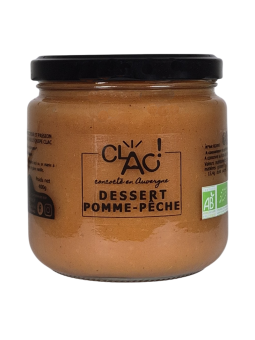 Dessert pomme vanille bio - CLAC conserverie