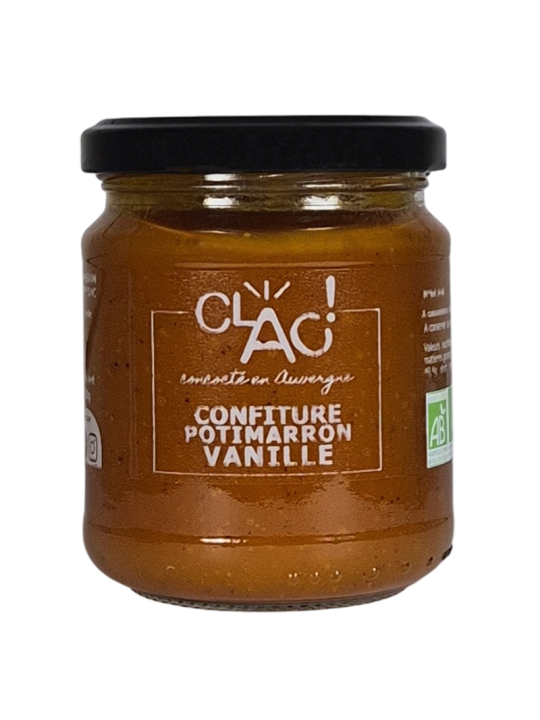 Confiture potimarron & vanille