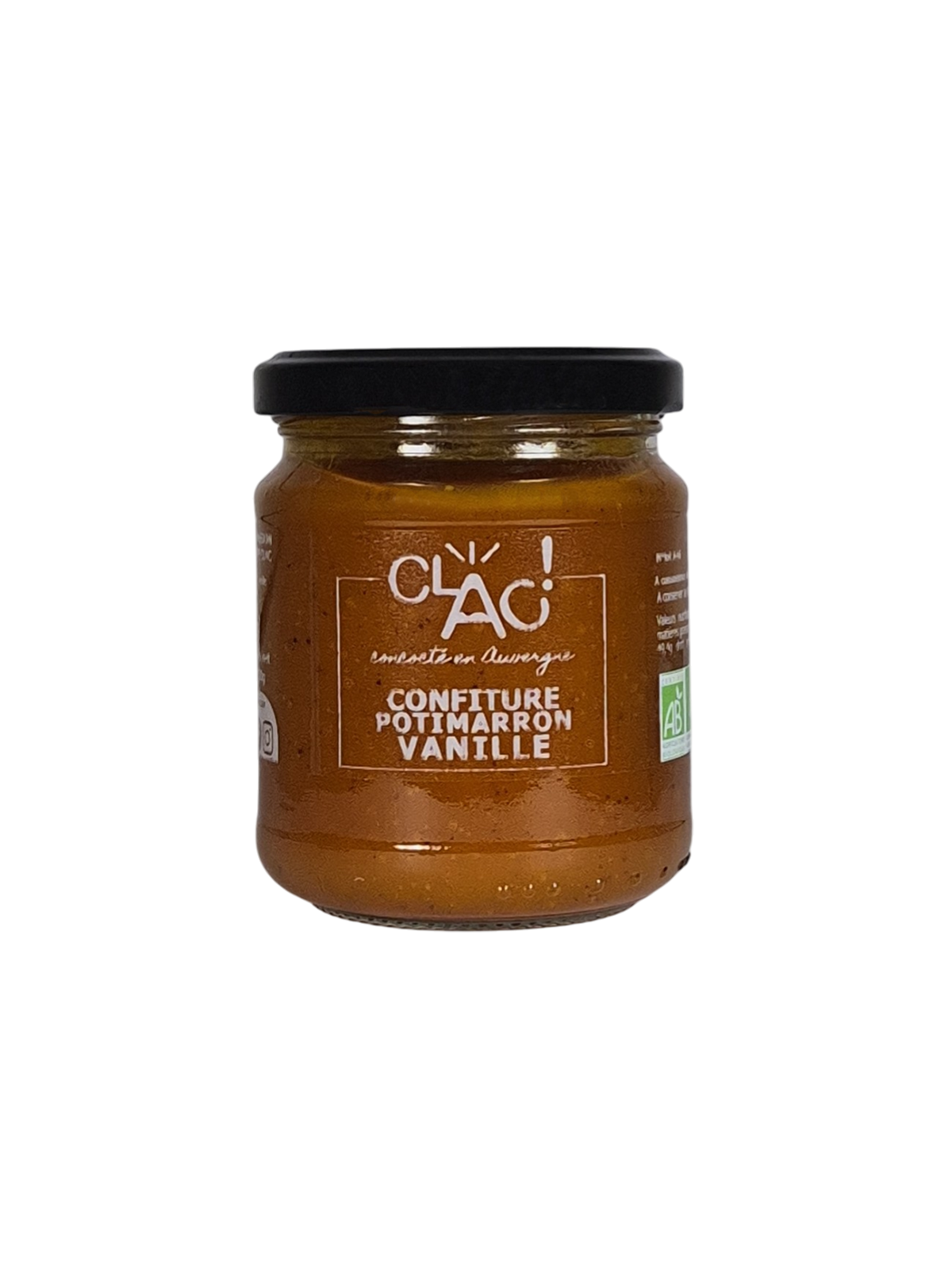 Confiture potimarron & vanille