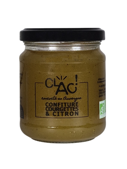 Confiture courgettes & citron