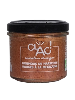 Houmous de haricots rouges à la mexicaine bio - CLAC Conserverie