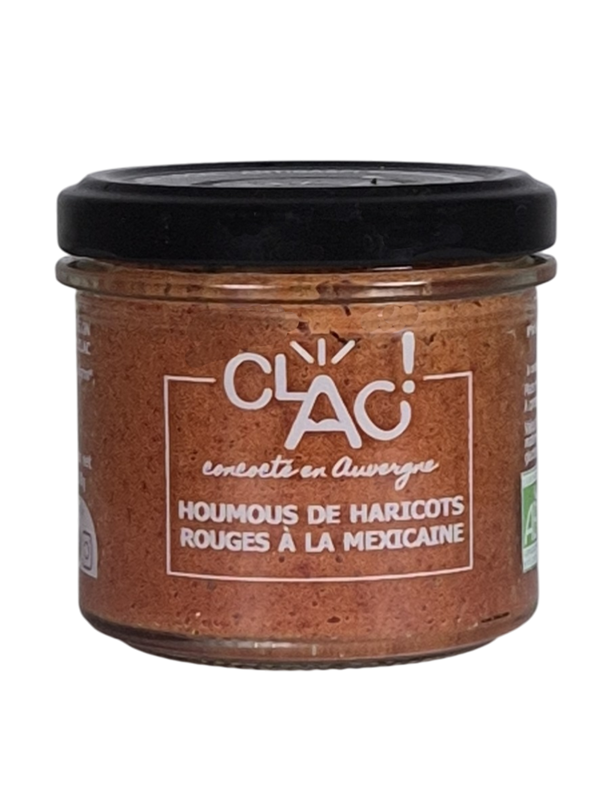 Houmous de haricots rouges à la mexicaine bio - CLAC Conserverie