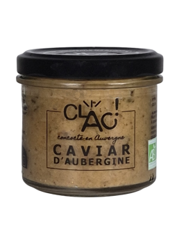 Caviar d'aubergine à la Libanaise bio - CLAC Conserverie