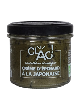 Crème d’Épinard à la Japonaise bio - CLAC Conserverie