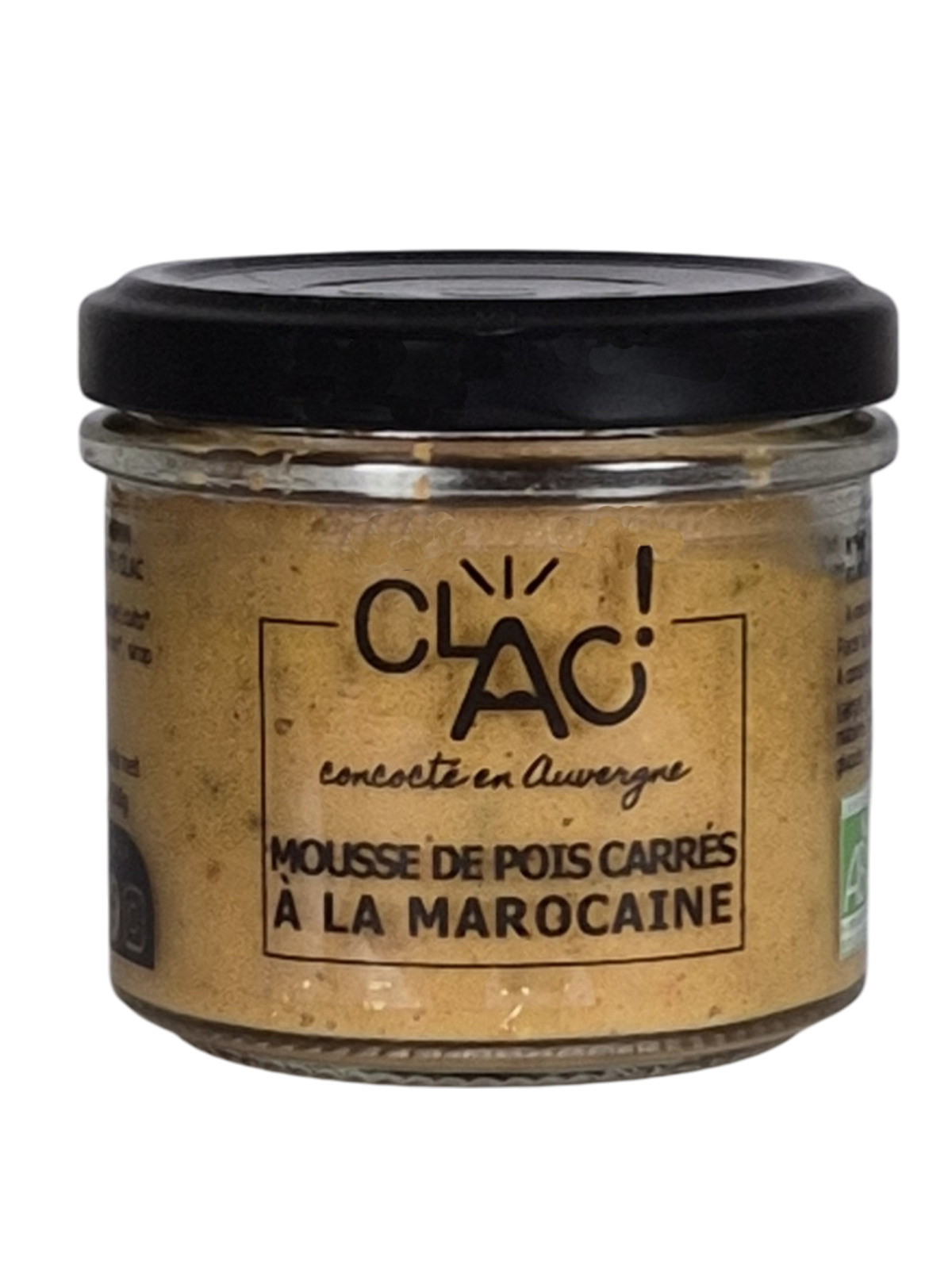 Mousse de pois carrés à la marocaine bio - CLAC Conserverie