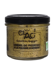 Crème de poireau à la fourme d'Ambert bio - CLAC Conserverie