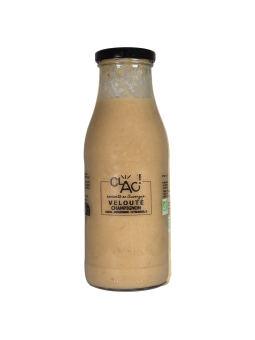 Velouté champignon coco gingembre citronnelle - CLAC Conserverie