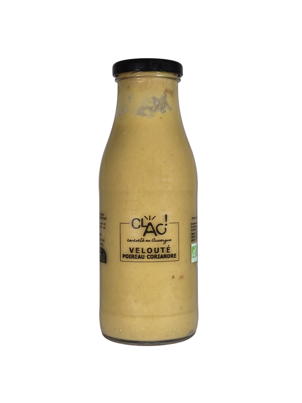 Velouté poireau coriandre bio - CLAC Conserverie