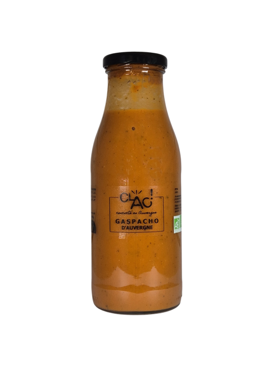 Gaspacho rouge d'Auvergne bio - CLAC Conserverie