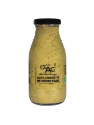 Sauce courgettes chèvre bio - CLAC Conserverie