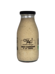 Sauce champignon à la crème bio - CLAC Conserverie