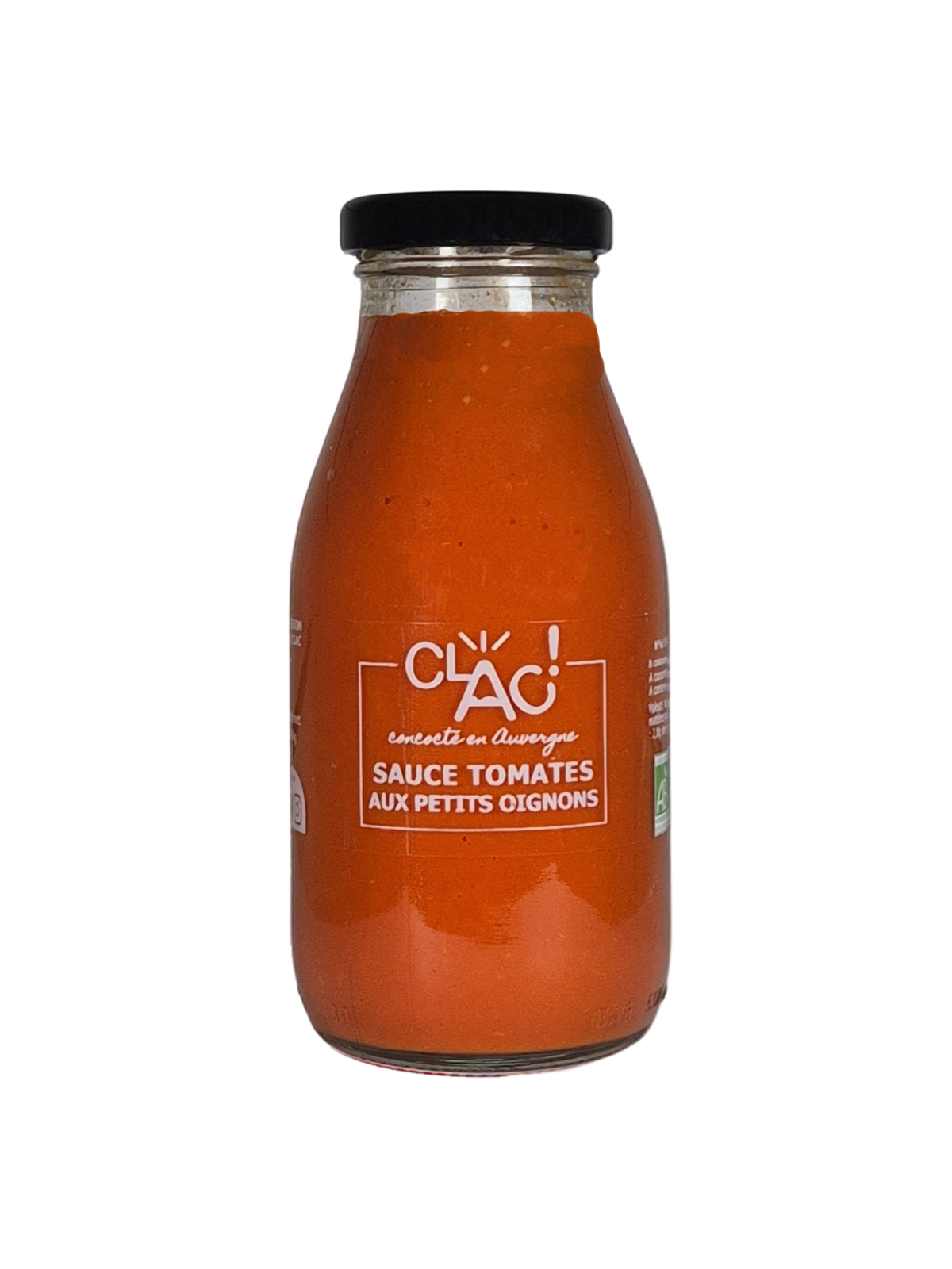 Sauce de tomate aux petits oignons bio - CLAC Conserverie