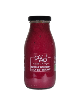 Ketchup auvergnat à la betterave - CLAC Conserverie