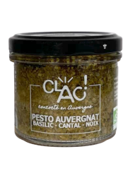 Pesto auvergnat basilic cantal noix bio - CLAC Conserverie