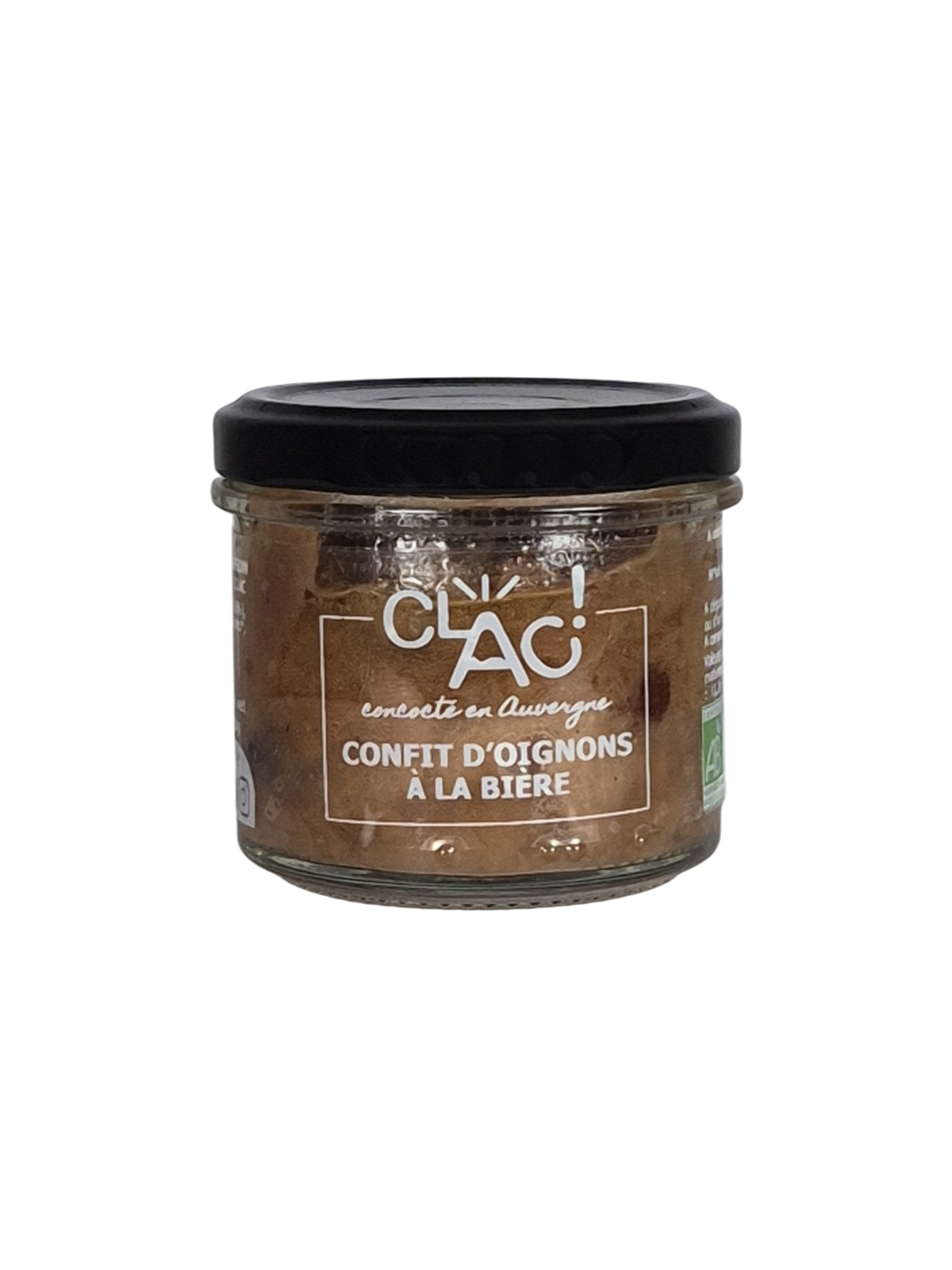 Confit d'oignons à la bière - CLAC Conserverie